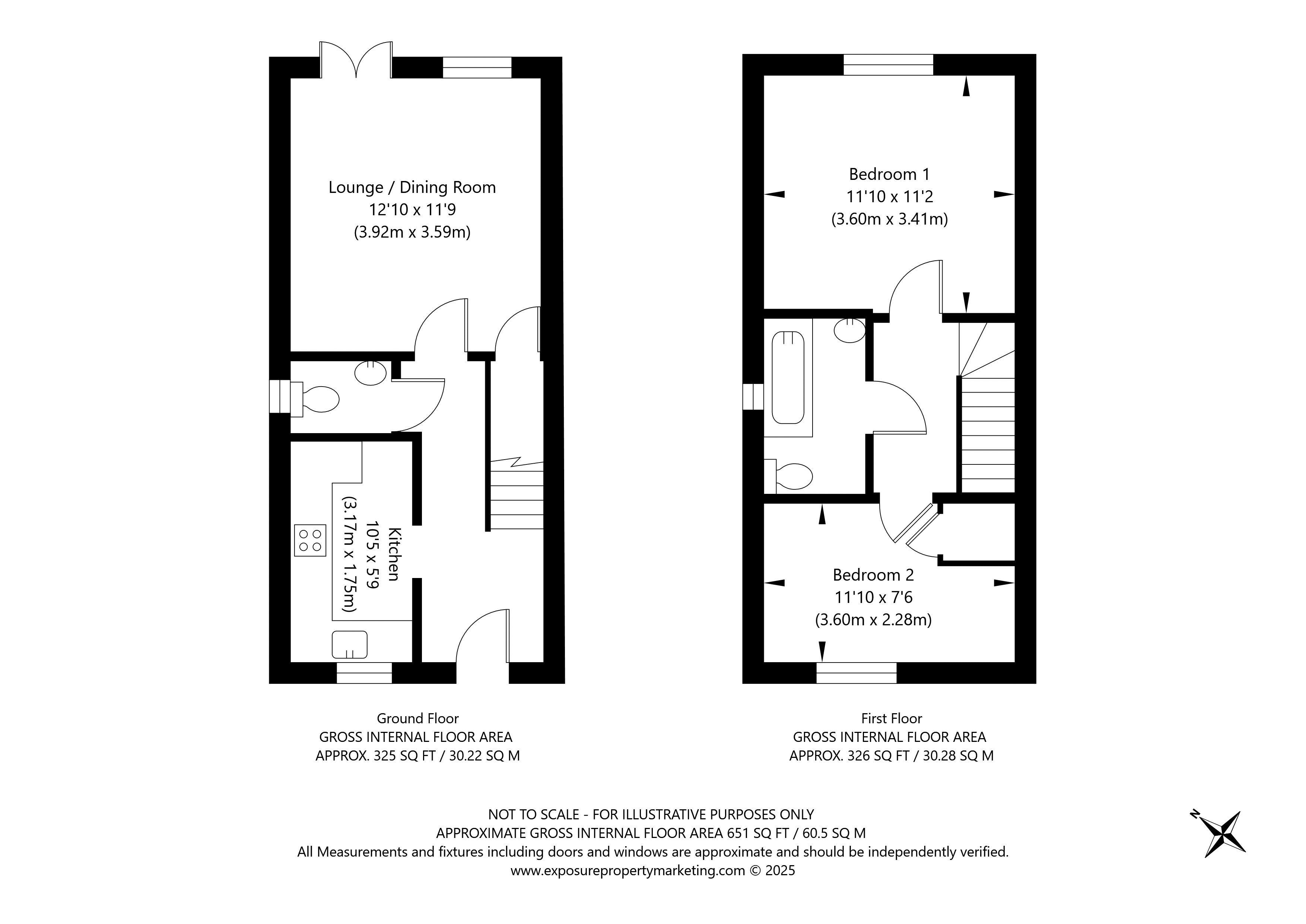 Floorplans For Hardwicke Close, York