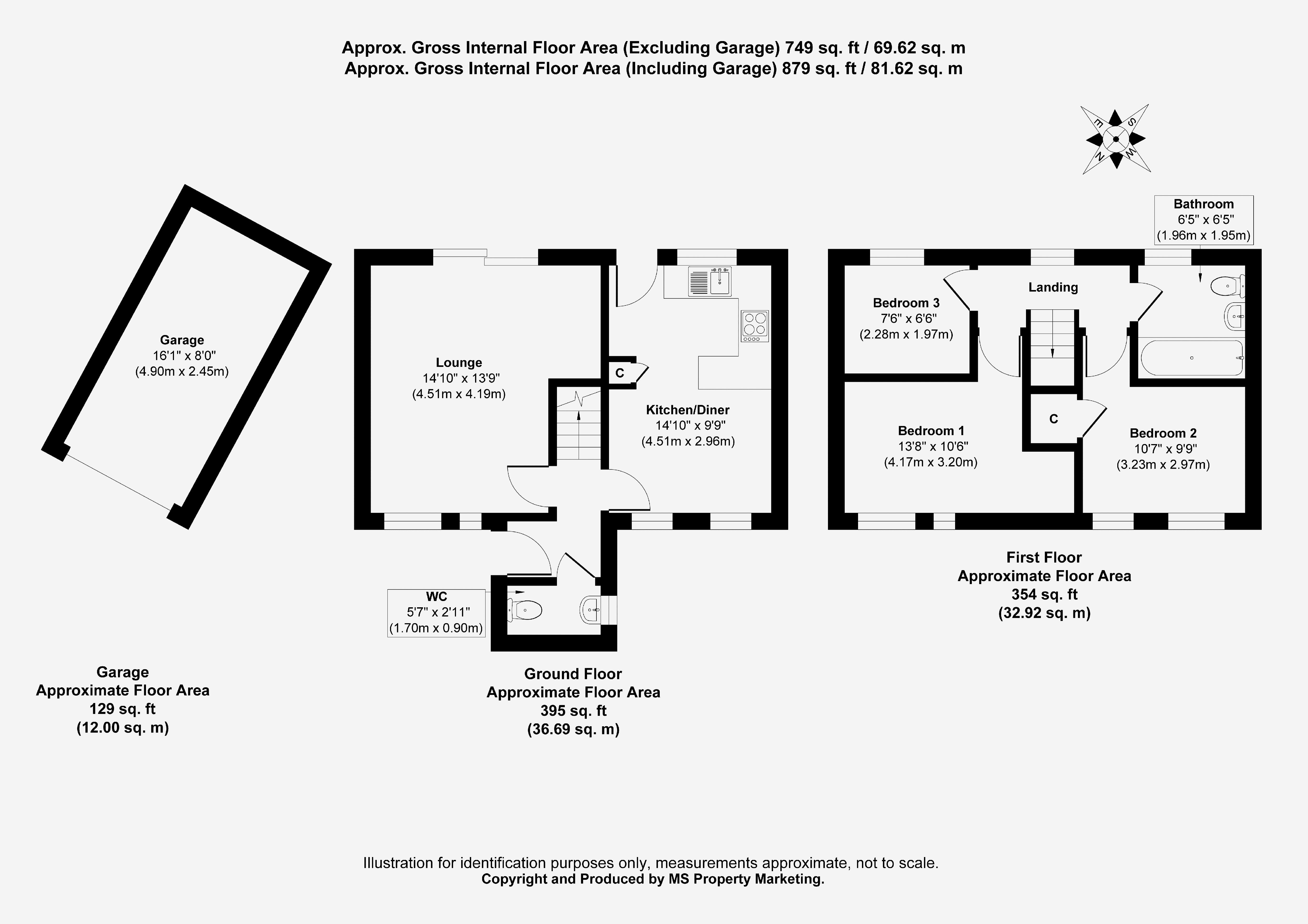 Floorplans For Aldborough Way, York