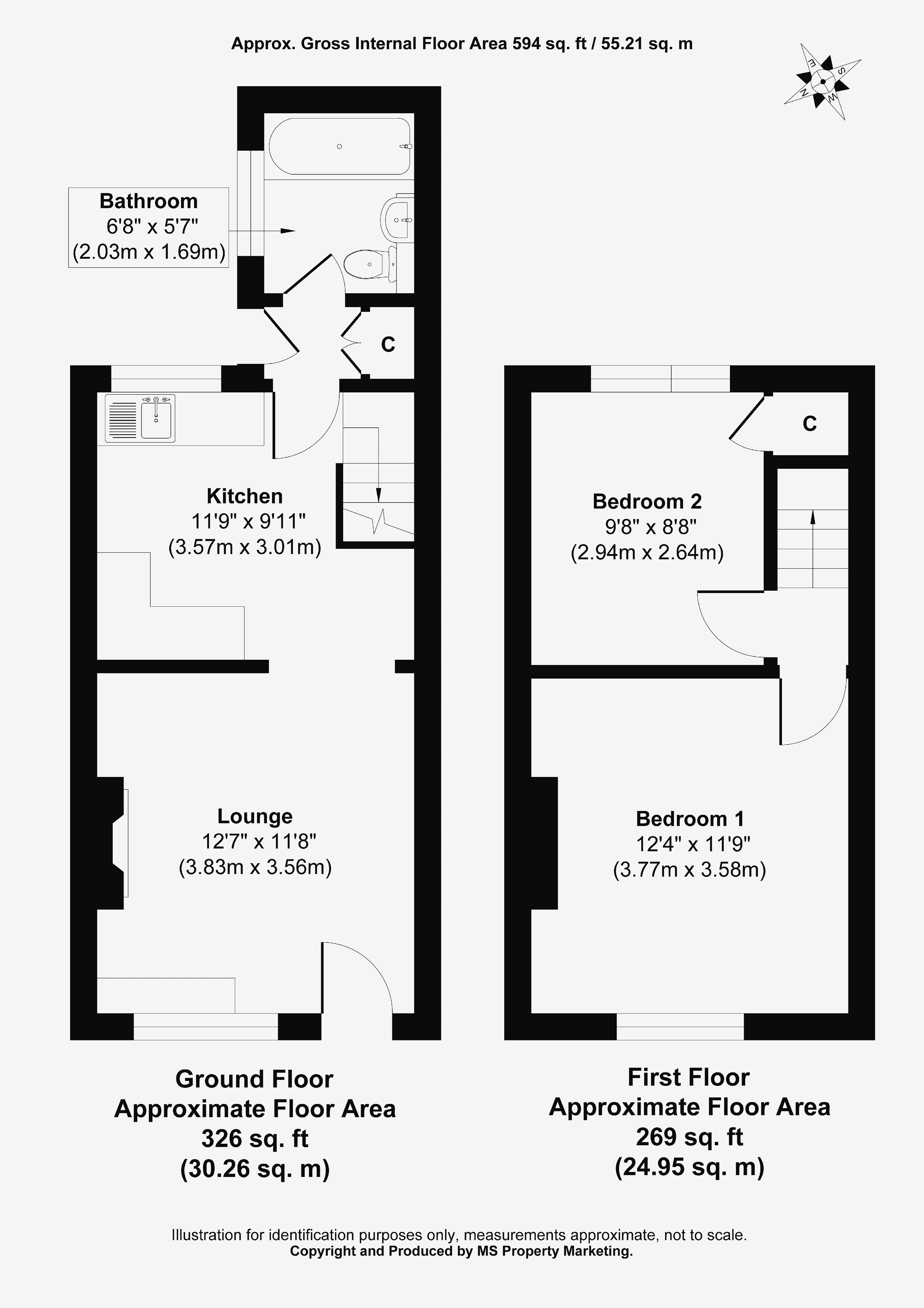 Floorplans For Hanover Street West, York