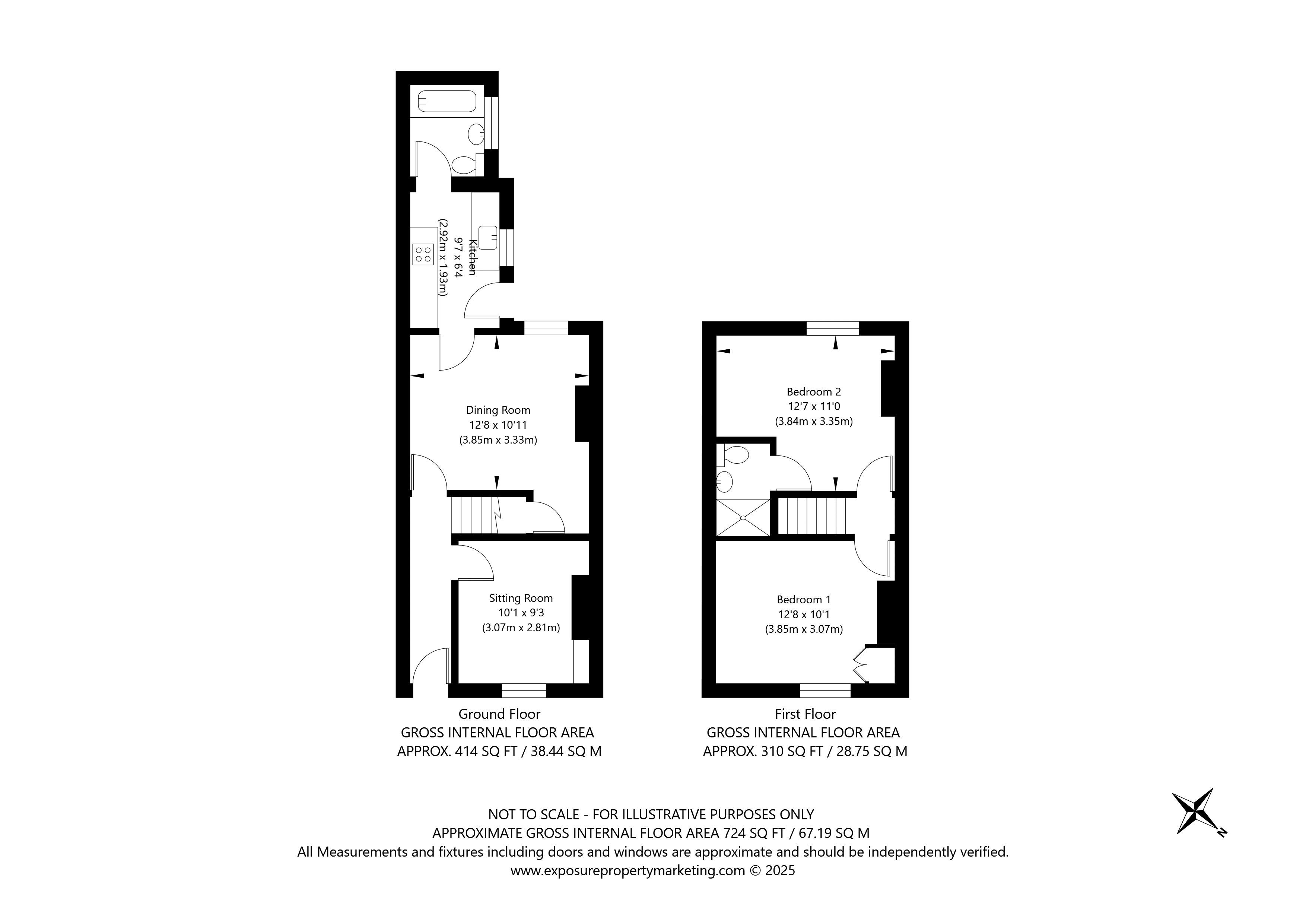 Floorplans For Amberley Street, York